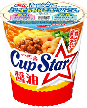 サッポロ一番 カップスター 醤油 12食入り(発見！ほたて塩キャンペーンパッケージ)