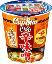 サッポロ一番 カップスター 仙台味噌使用 仙台 辛味噌 12食入り