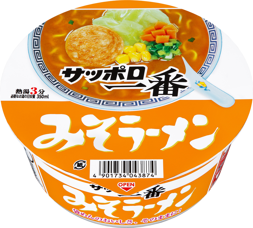 サッポロ一番 みそラーメンどんぶり 12食入り(通常版）