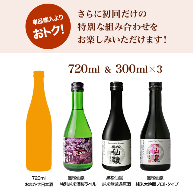 日本酒定期便2023-07