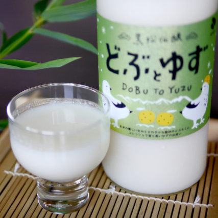 【キャンペーン】黒松仙醸 どぶろく 600ml×6本セット(ご自宅用)【クール便】 どぶとゆずイメージ