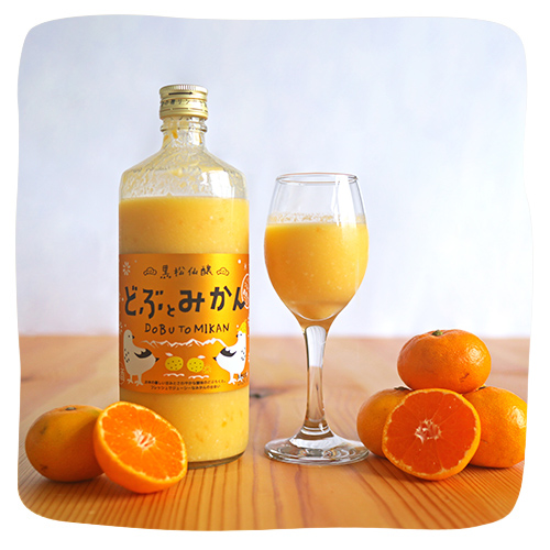 完売】【数量限定】黒松仙醸 どぶとみかん 600ml