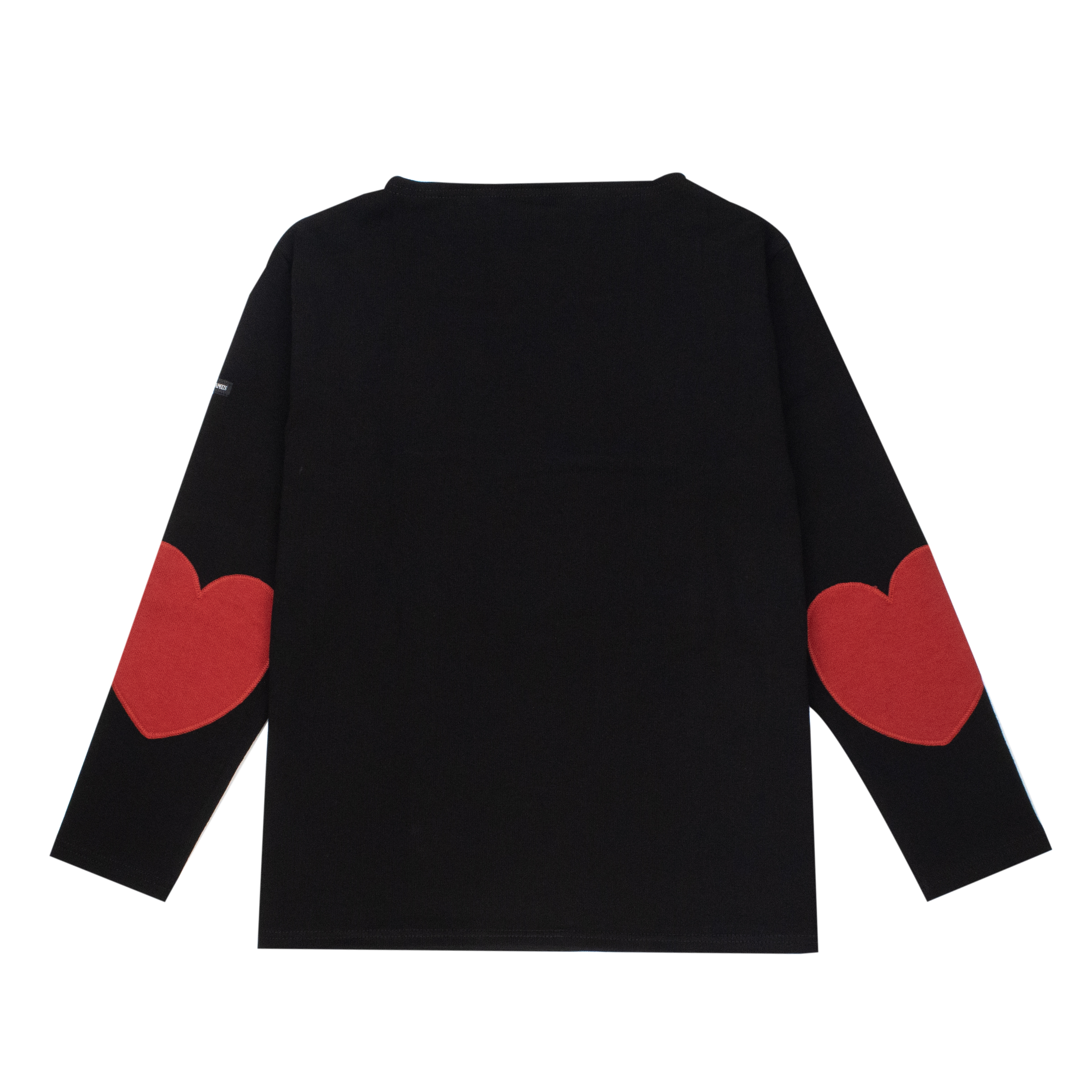 ウェッソン［ハートエルボーパッチ］［黒(赤）］：セントジェームス