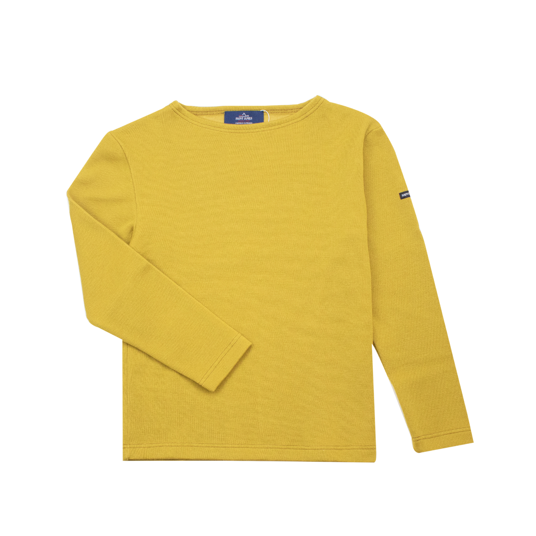 ダブルフェイスセーター［マスタード］：セントジェームス