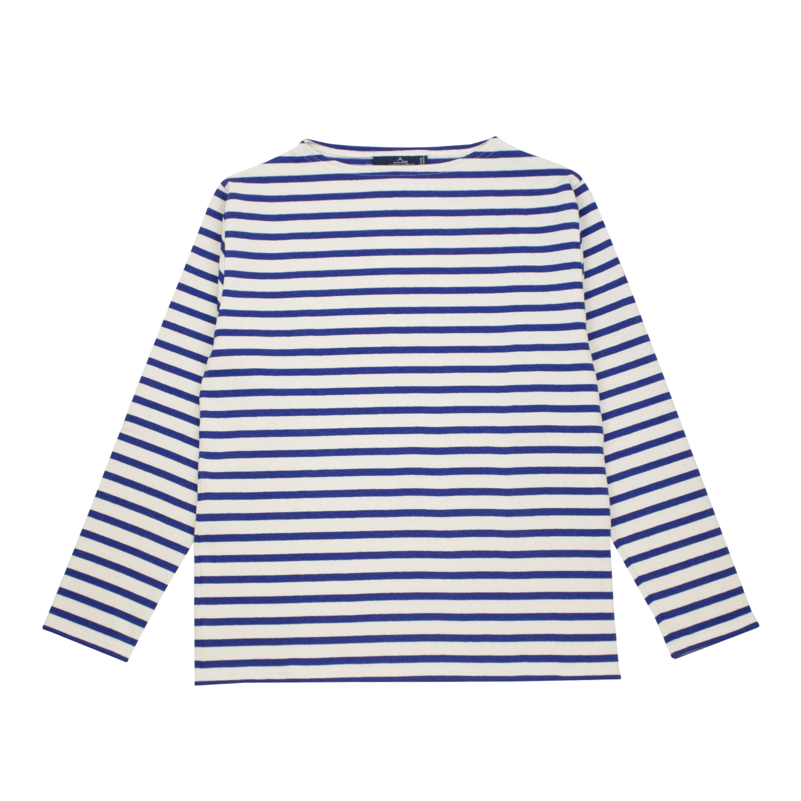 美品 SAINT JAMES ウェッソン・ボーダー［黒/生成り］サイズM/L セントジェームス 定番ボーダーバスクシャツ NOIR/ECRU ブラック
