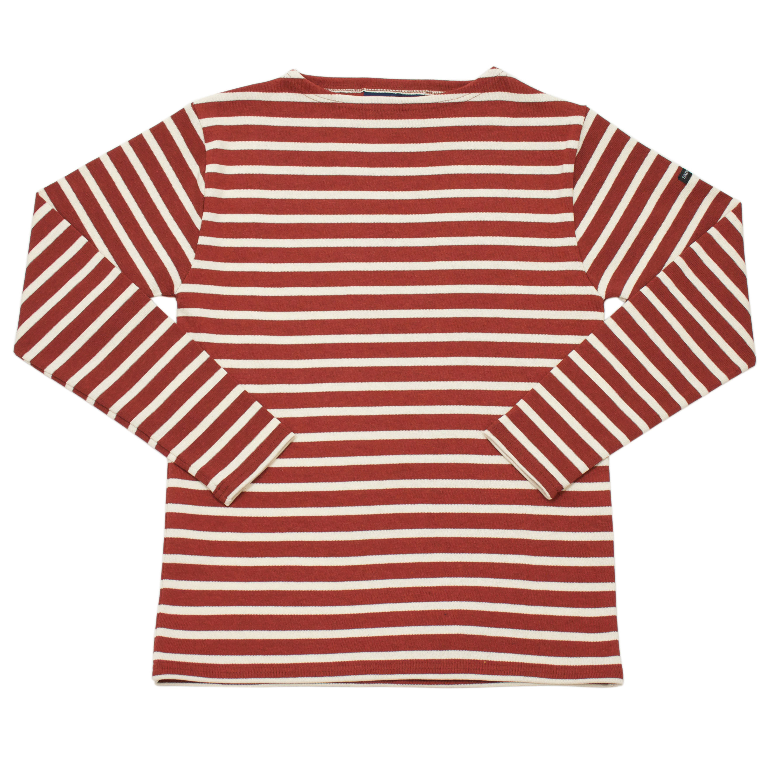 ウエッソン “ボーダー”［ レッドブラウン/生成り ］：セントジェームス