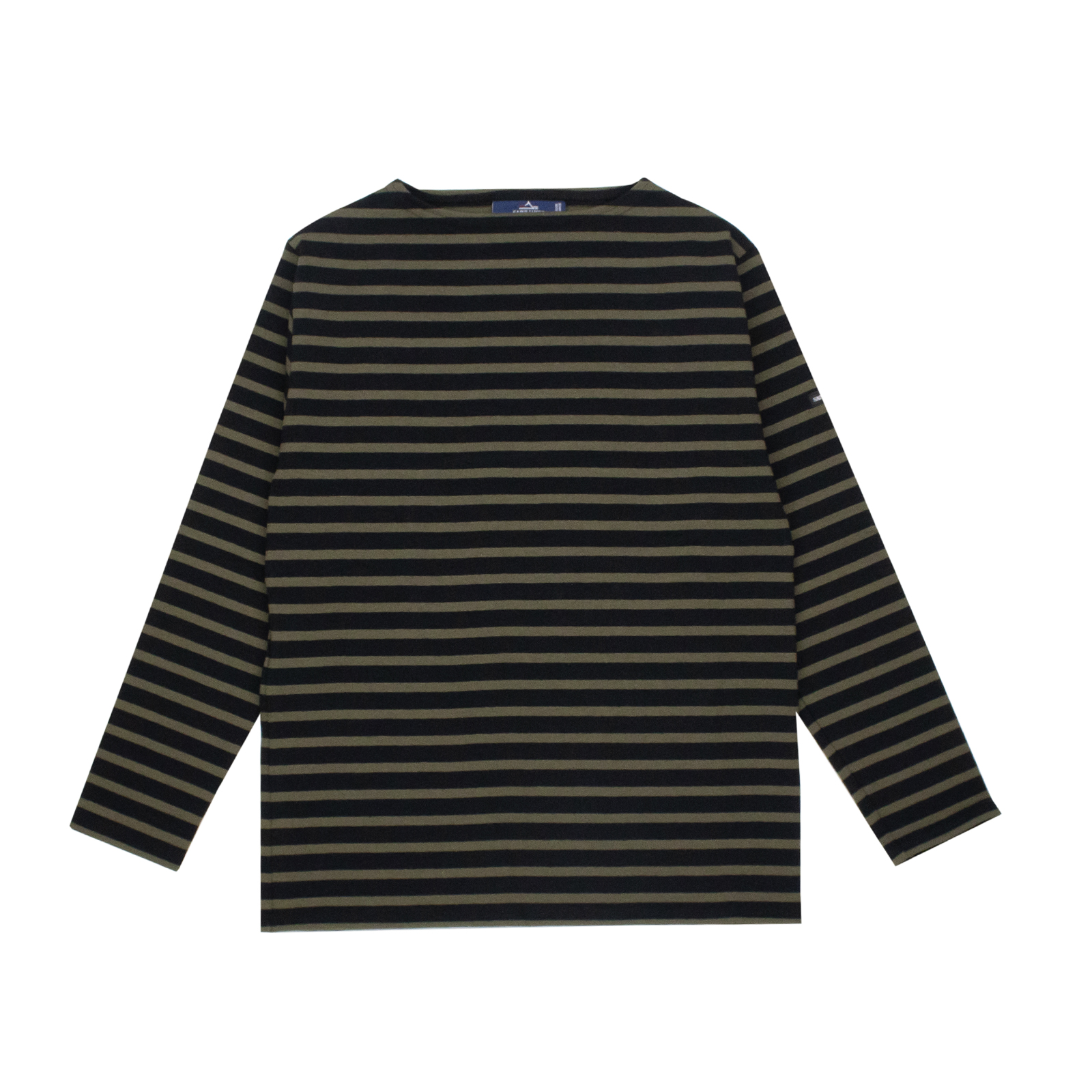 ウェッソン “ボーダー”［黒/モスグリーン]：セントジェームス