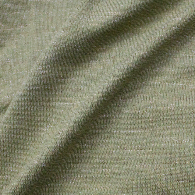 美品　セントジェームス　杢ブラウン　t6 L 長袖ドロップショルダー［ライトブラウン］：セントジェームス