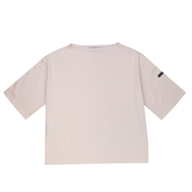 セントジェームス ベビーピンク　ドロップショルダー 再入荷 SAINT JAMES(セントジェームス)TEELOOSE 5分袖ドロップ