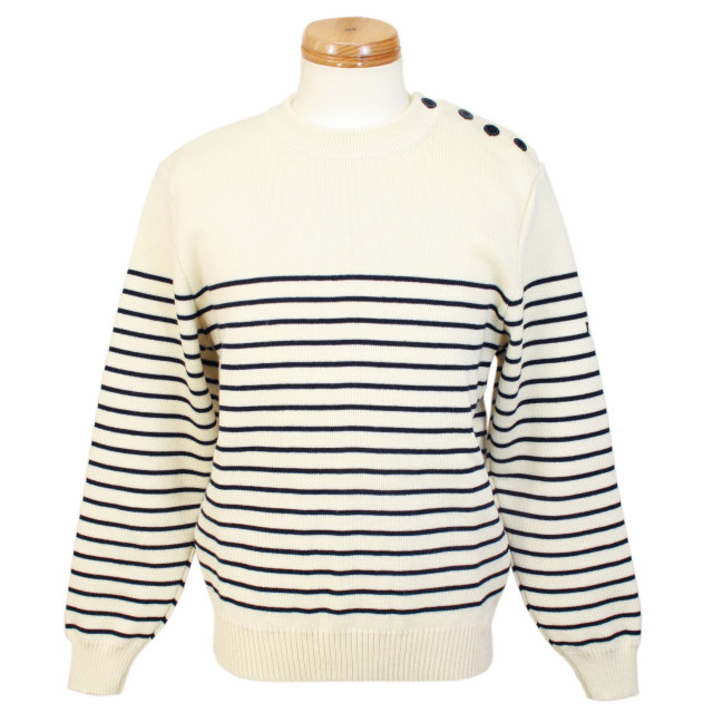 セントジェェームス　ニットセーター ボタン付きマリンニット　マリンセーター SAINT JAMES セントジェームス CANCALE MARIN KNIT マリン