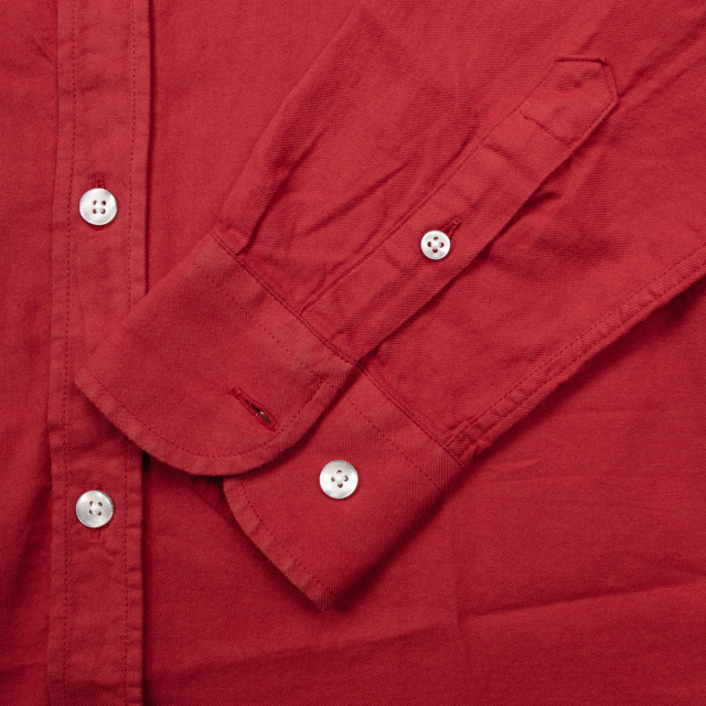 コットンシャツ［赤］：セントジェームス