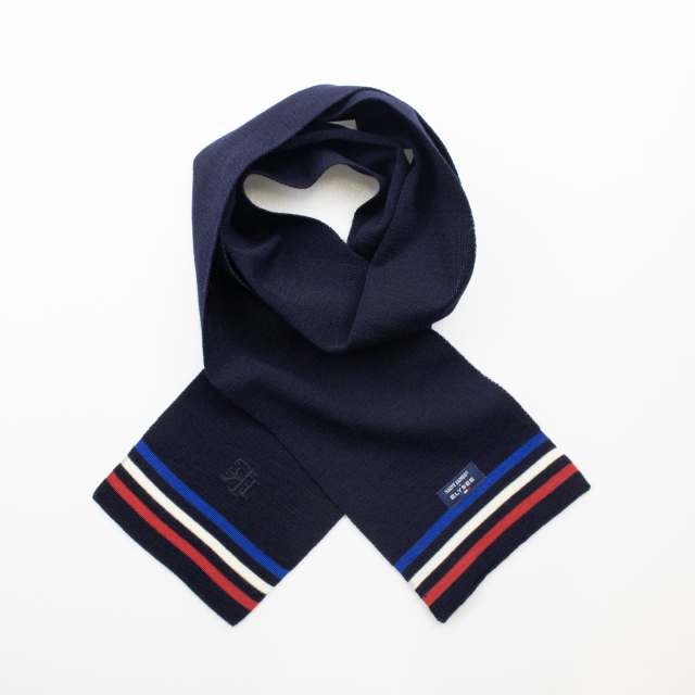 コットンマフラー［マリン］