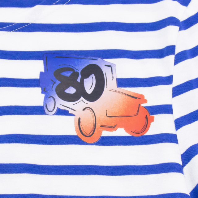 ノルマンディー上陸80周年アニバーサリーTシャツ［白/マリン