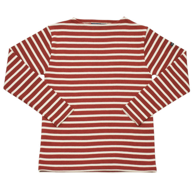 ウエッソン “ボーダー”［ レッドブラウン/生成り ］：セントジェームス