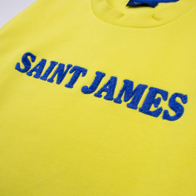 SAINT JAMESSOLAL スウェット［インディゴ(ロゴ/アロエ)］ A'GEM/9 × .kom 『ACOVER/オコボ』 Dreaming Raglan Sweats
