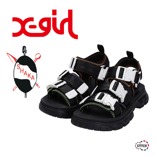 X Girl エックスガール Shaka Neo Bungy At シャカ サンダル レディース Xgirl 正規販売店 X Girl エックスガール Shaka Neo Bungy At シャカ サンダル レディース Xgirl 正規販売店