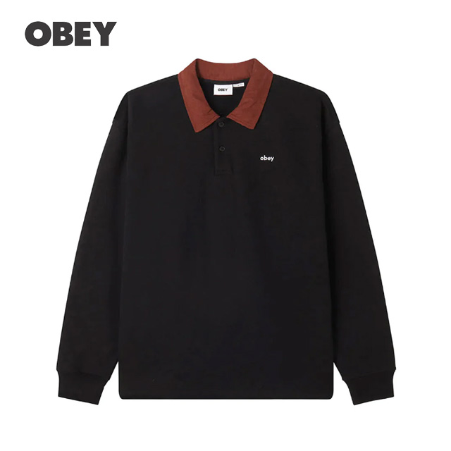 OBEY PALO FLEECE POLO 111620095 オベイ パロフリースポロ メンズ 正規取扱店