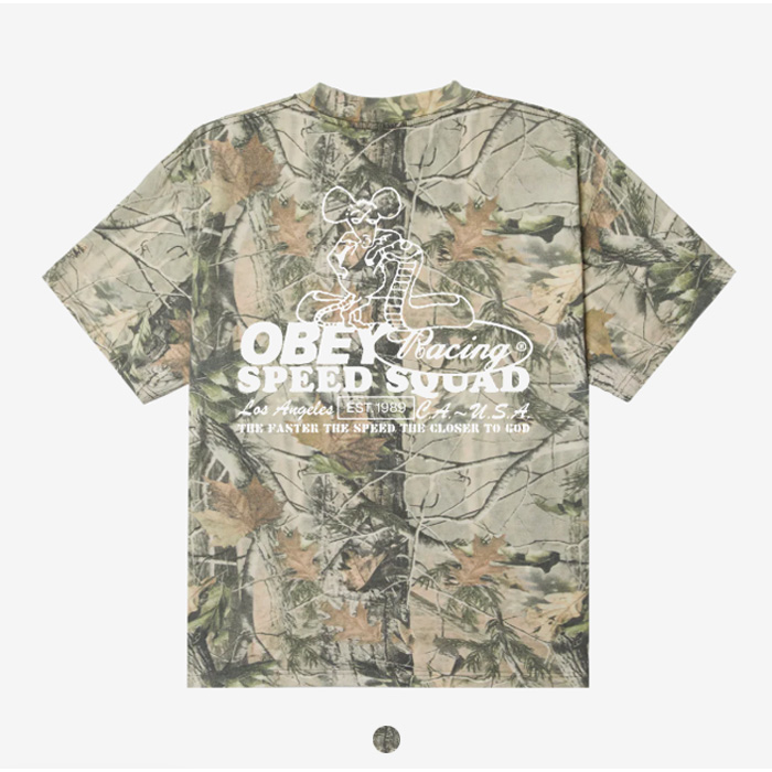 OBEY SPEED SQUAD HEAVYWEIGHT T-SHIRT 168024386 メンズ | 正規取扱店