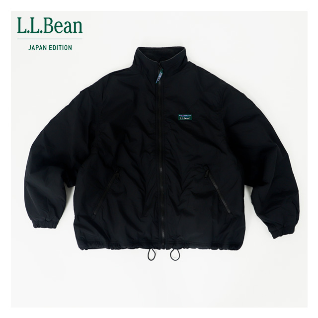 エルエルビーン 通販 店舗 メンズ アウター フリース ナイロン ジャケット ジャンパー 黒 24fw 新品 送料無料
