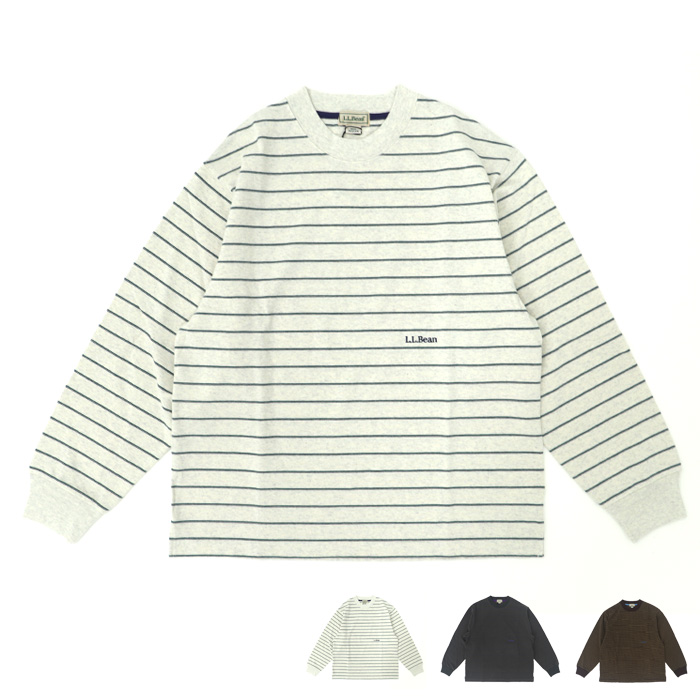 L.L.Bean Men's Union Long-Sleeve Stripe Tee 6475-5038 | 正規取扱店