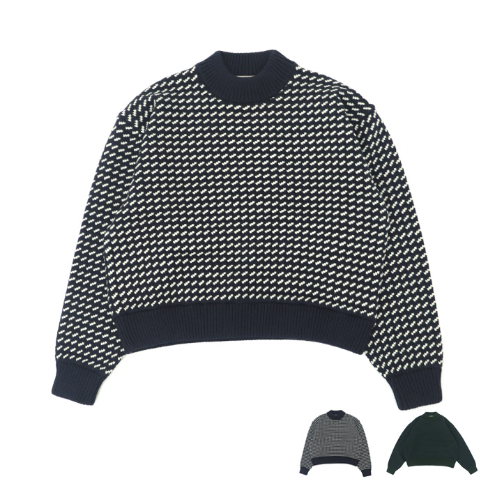 L.L.Bean Women's Wayne Sweater Bird's-Eye 6575-6130