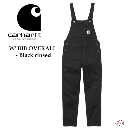 Carhartt オーバーオール カーハート BIB OVERALL 黒 【おまけ付】 www