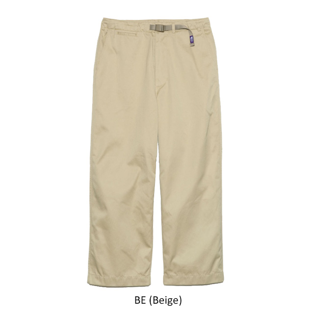 ザ・ノース・フェイス パープルレーベル 紫ロゴ 通販 店舗 別注 定番 チノパンツ 長ズボン 男性 送料無料 黒 ベージュ 灰色