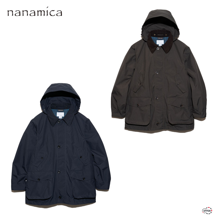 nanamica ナナミカ 2L PERTEX UNLIMITED Field Jacket S25FA072 2レイヤーパーテックス アンリミテッド フィールド ジャケットメンズ 正規取扱店