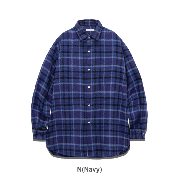 nanamica ナナミカ Heavy Flannel Shirt S25FG046 ヘビー フランネル