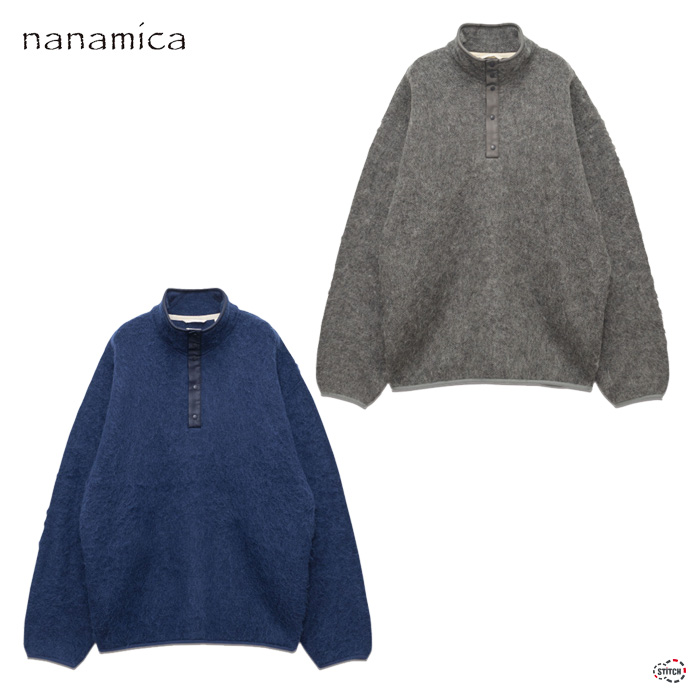 nanamica ナナミカ Pullover Mohair Sweater S25FJ027 プル
