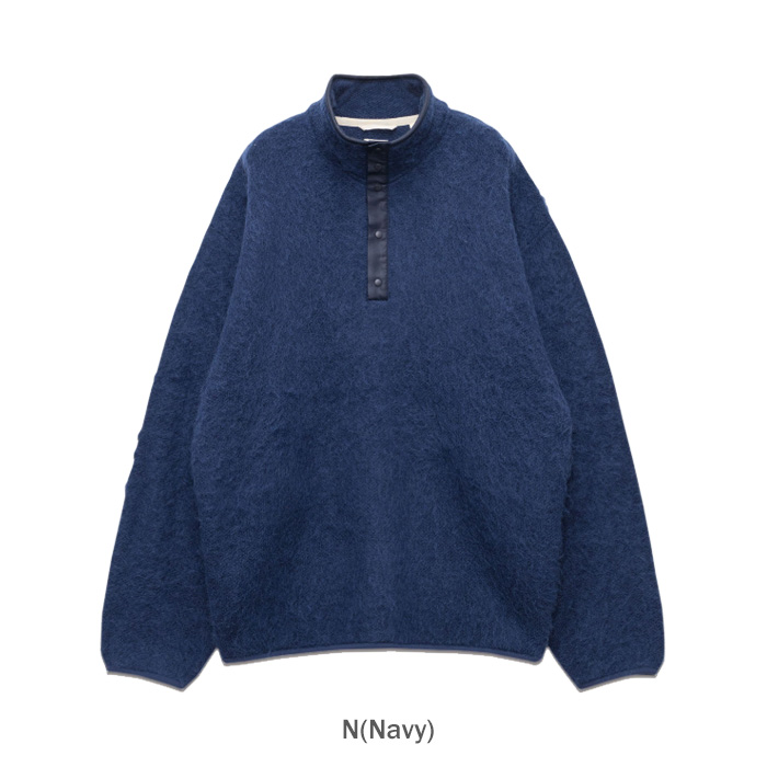 【SALE】 nanamica ナナミカ Pullover Mohair Sweater S25FJ027 プルオーバー モヘア セーター メンズ 正規取扱店