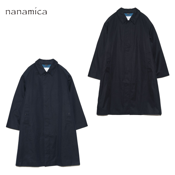 nanamica ナナミカ 2L Cotton GORE・TEX Balmacaan Coat S25SB032 2L