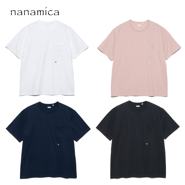 nanamica japan 通販 公式 オンラインストア 送料無料 25ss STITCH 半袖ロゴTシャツ シンプル おしゃれ