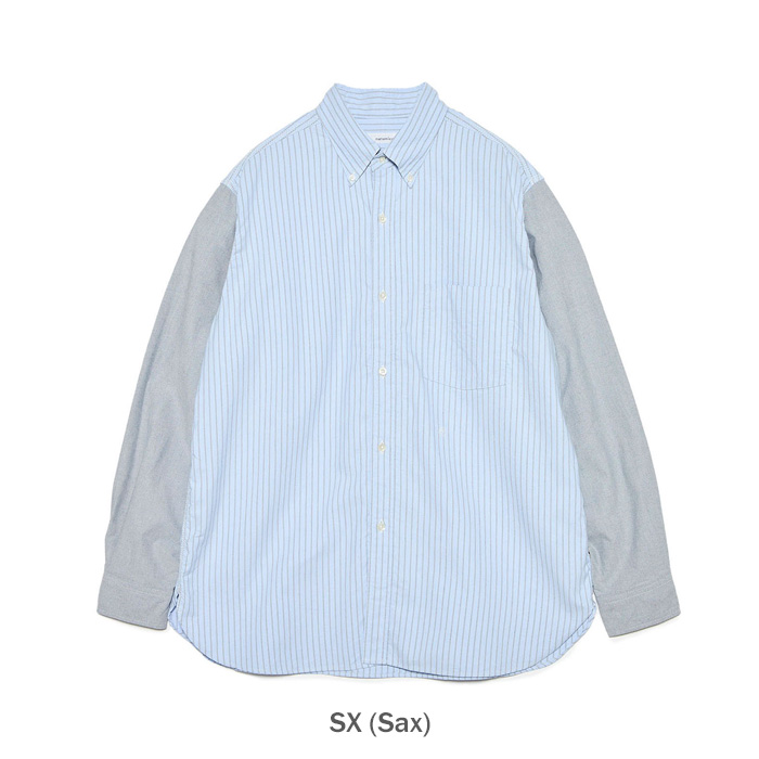 nanamica ナナミカ Button Down Stripe Storm Shirt S26SG081 ボタン