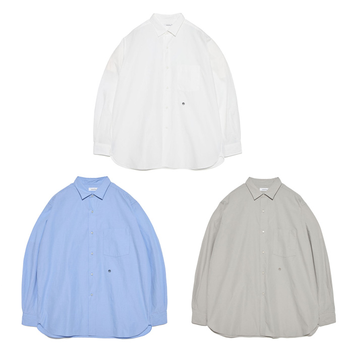 【mens/womens】 nanamica ナナミカ Regular Collar Wind Shirt S26SG082 レギュラーカラーウィンドシャツ メンズ 正規取扱店