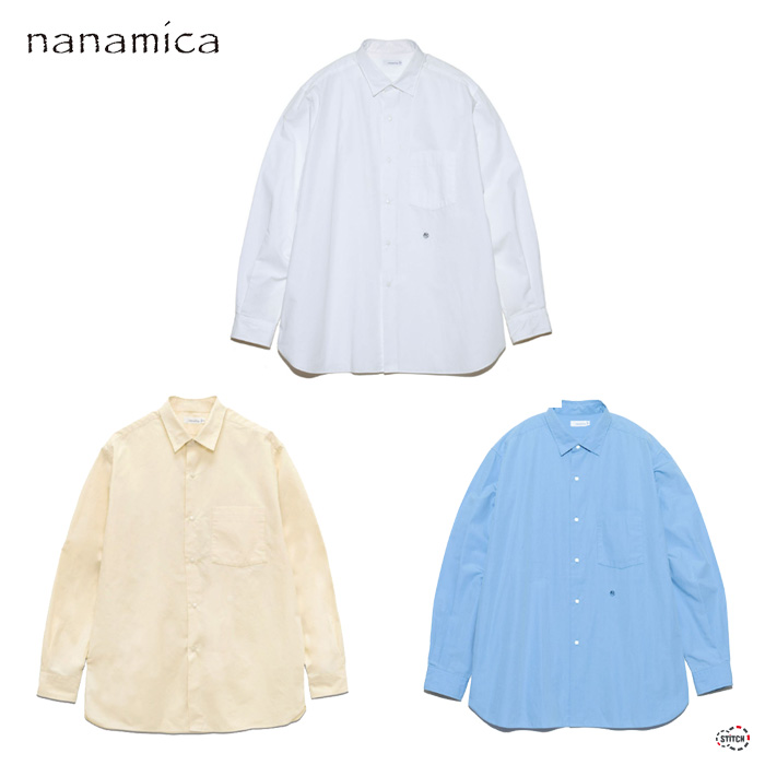 nanamica ナナミカ Regular Collar Wind Shirt SUGS400 レギュラー