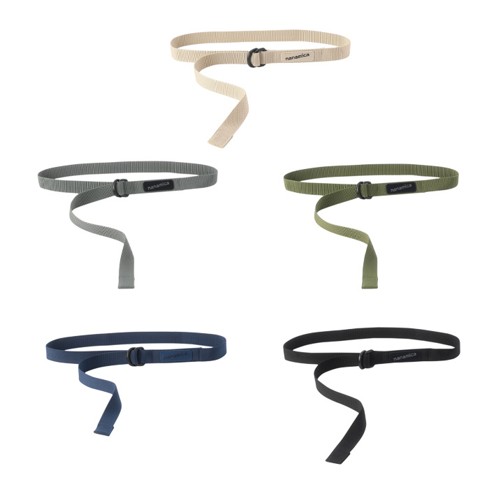 nanamica ナナミカ Tech Belt SURF209 テックベルト ユニセックス プラスチック製Dリング 正規取扱店