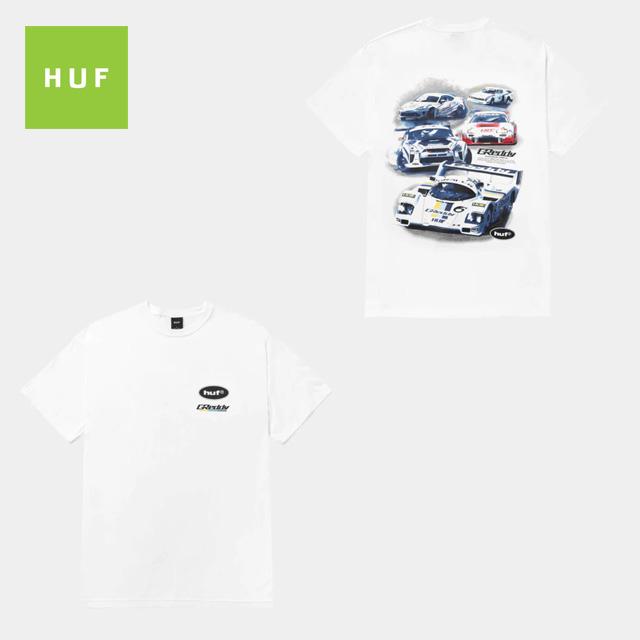 【SALE】 HUF X GREDDY TEE TS02271 ×グレッディ アートワークプリントTシャツ 半袖 メンズ コラボレーションアイテム ハフ正規取扱店