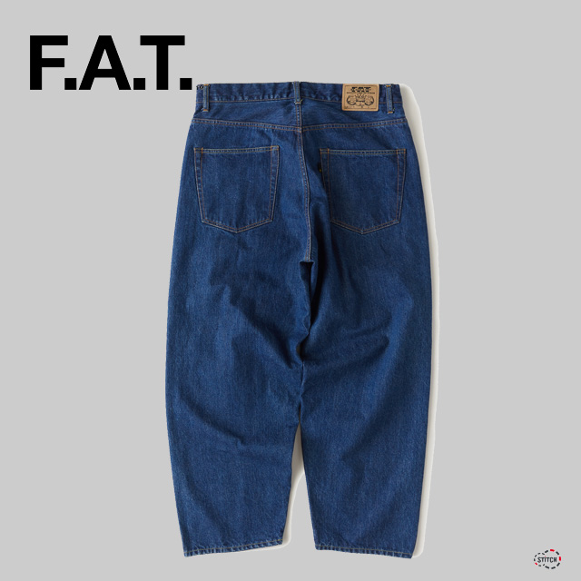 F.A.T. エフエ-ティー 1-1 FADER F32320-PN24 ストレートデニムパンツ 