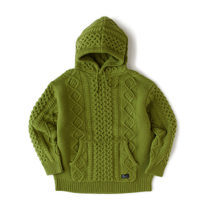 F.A.T. OVERAN F32520-KN03 YGREEN フィッシャーマンパーカー メンズ エフエイティー FAT正規取扱店