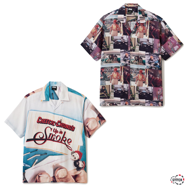 FTC エフティーシー UP IN SMOKE RAYON SHIRT FTC023SUMSH03 アップ 