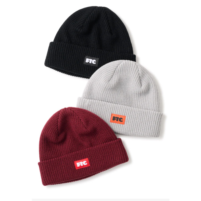 FTC エフティーシー BOX LOGO BEANIE FTC025AWH10 ボックスロゴ FTC エフティーシー BOX LOGO BEANIE FTC025AWH10 ボックスロゴ