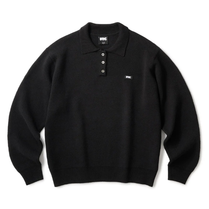 FTC KNIT POLO SWEATER FTC025AWSW13 ニット ポロ セーター メンズ エフティーシー 正規取扱店