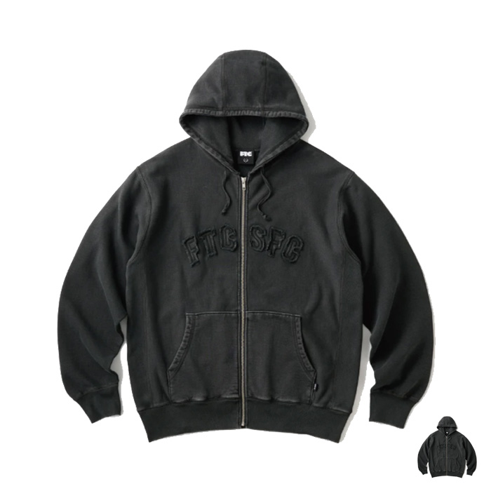 FTC CUTOUT ARC LOGO ZIP UP HOODY FTC026AWSW05