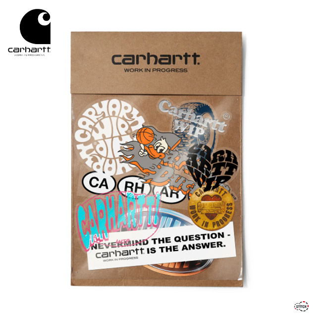 carhartt WIP カーハート ダブリューアイピー STICKER BAG (10PC PACK) I029875-25S (SS25) ステッカーパック シール 正規取扱店