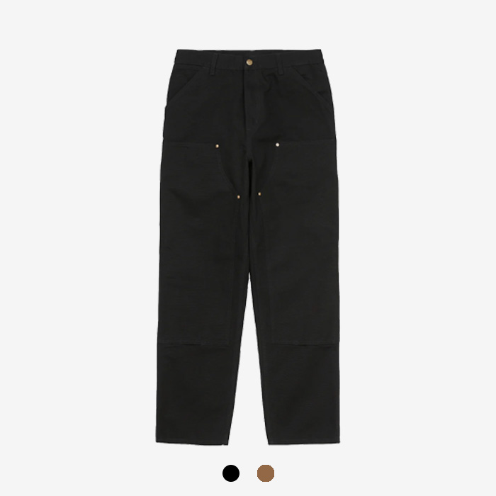 carhartt WIP Double Knee Pant I031501-26S Black (rinsed