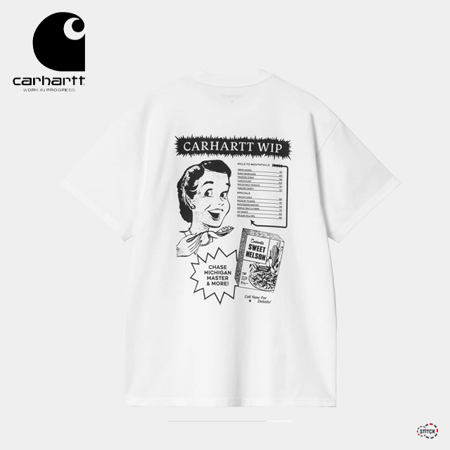 carhartt WIP カーハート ダブリューアイピー S/S Catalogue T-SHIRT I034644-25S ショートスリーブカタログTシャツ メンズ 正規取扱店