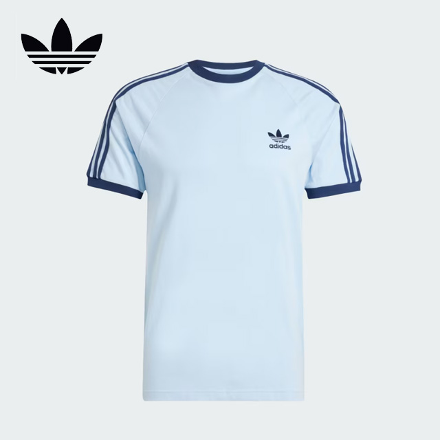 アディダスオリジナルス 3本ライン メンズ 半袖 Tシャツ 通販 店舗 韓国ファッション シンプル 人気