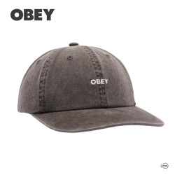 オベイ 通販 店舗 ストリートファッション 帽子 キャップ メンズ レディース ロゴ刺繍 黒