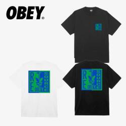 Tシャツ【OBEY】関税込み/送料無料 クルーネック プリント 単色 TONE tシャツ 「OBEY/オベイ」OBEY BOLD(UN) レディース メンズ